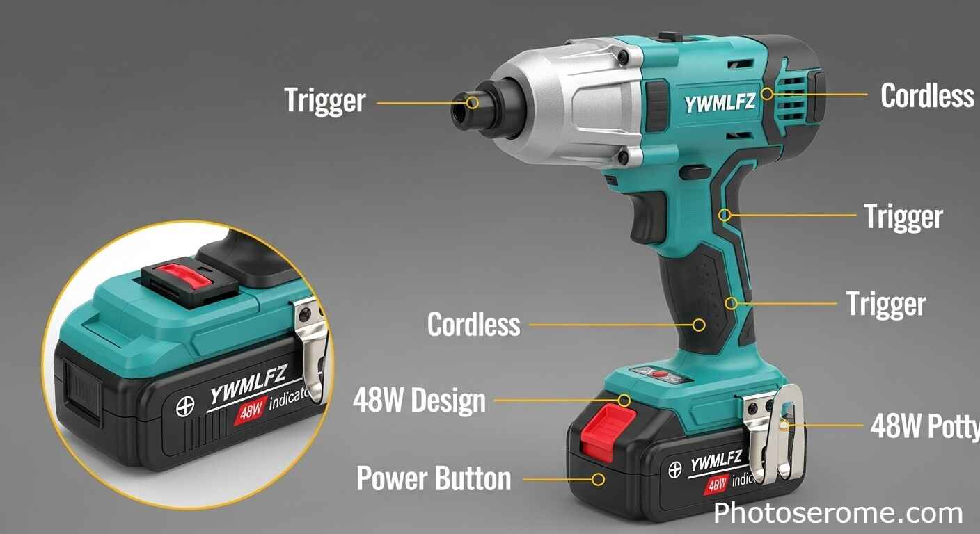 Main Features of the YWMLFZ 48W Cordless