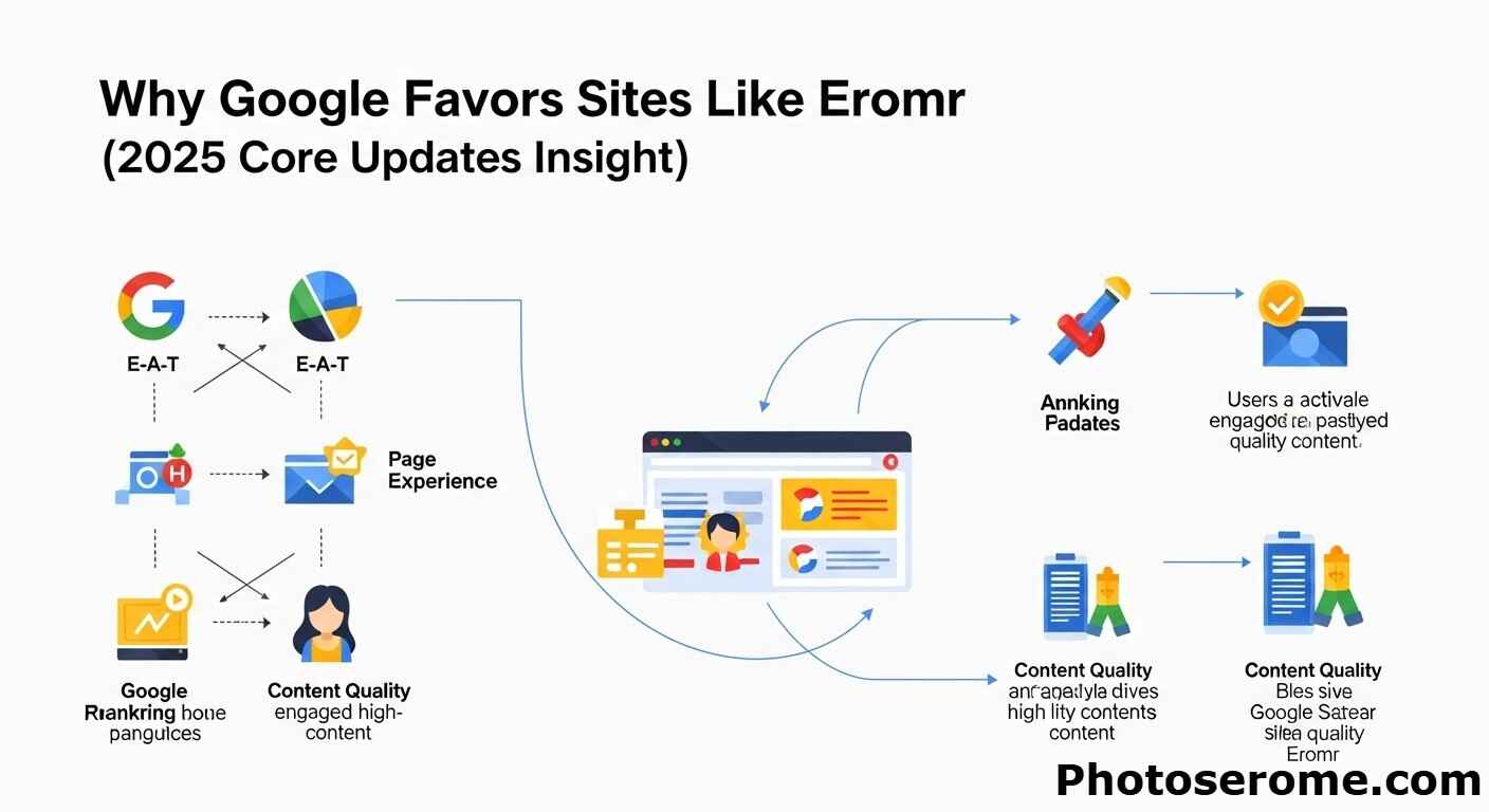 Why Google Favours Sites Like Eromr (2025 Core Updates Insight)